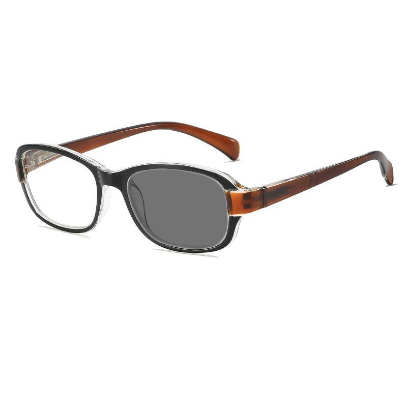 Ultraleichte photochrome Lesebrille für Damen und Herren, hochauflösend, UV-Schutz, Presbyopie-Brille, Blaulichtfilter-Brille
