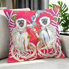 character PPaige GGemmel MMonkey Cushion Cover Cushion Cover Set Pcs x x x Pillowcase Decorative Sofa Home Decor