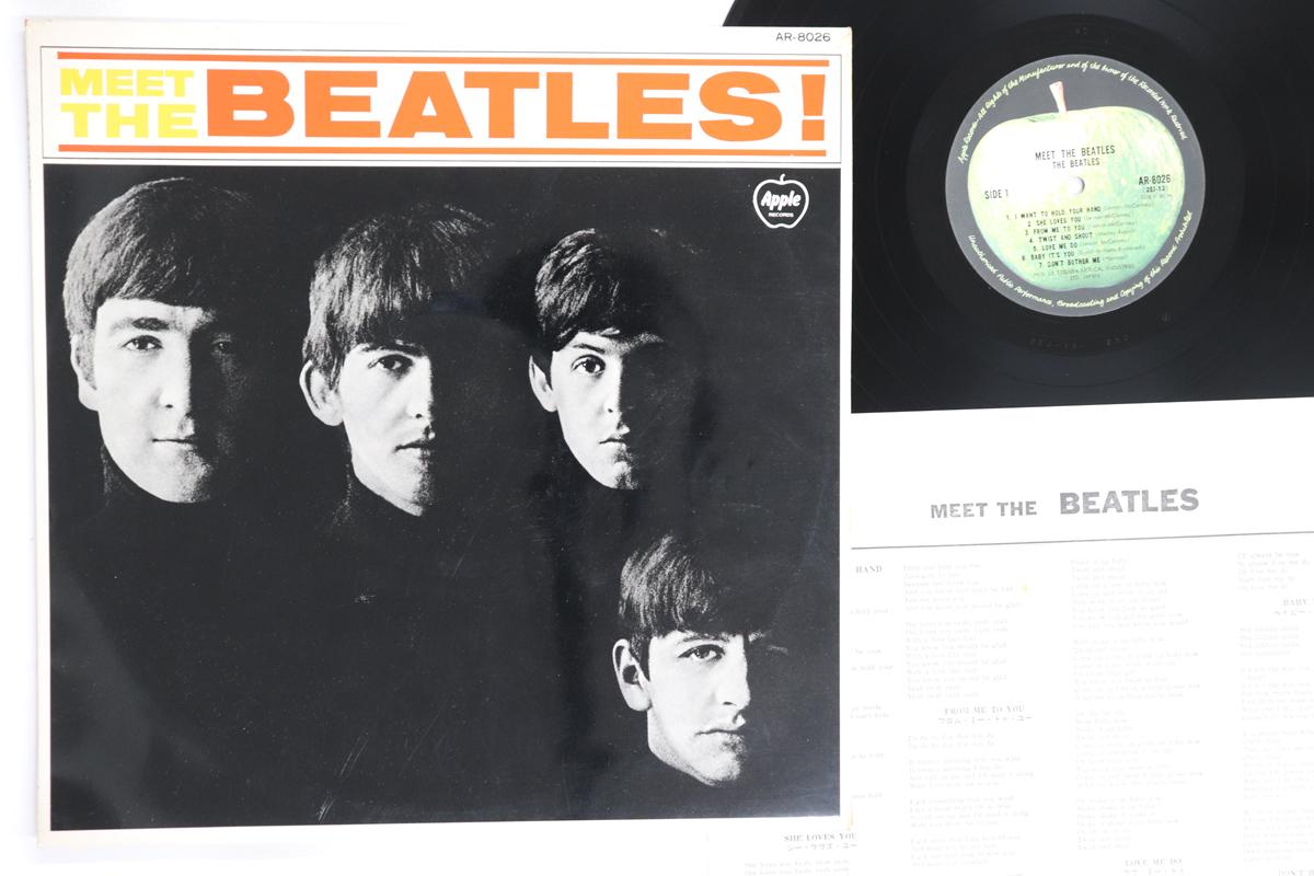Виниловая пластинка BEATLES  Meet The Beatles AR8026 APPLE 1973 Япония Рок Б/у