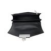 Michael Kors MK Rose Vintage Floral Print Tassel Chain Flap Commuter Leather Shoulder Crossbody Bag Medium Women Bags Black 35T0SXOC1B-001