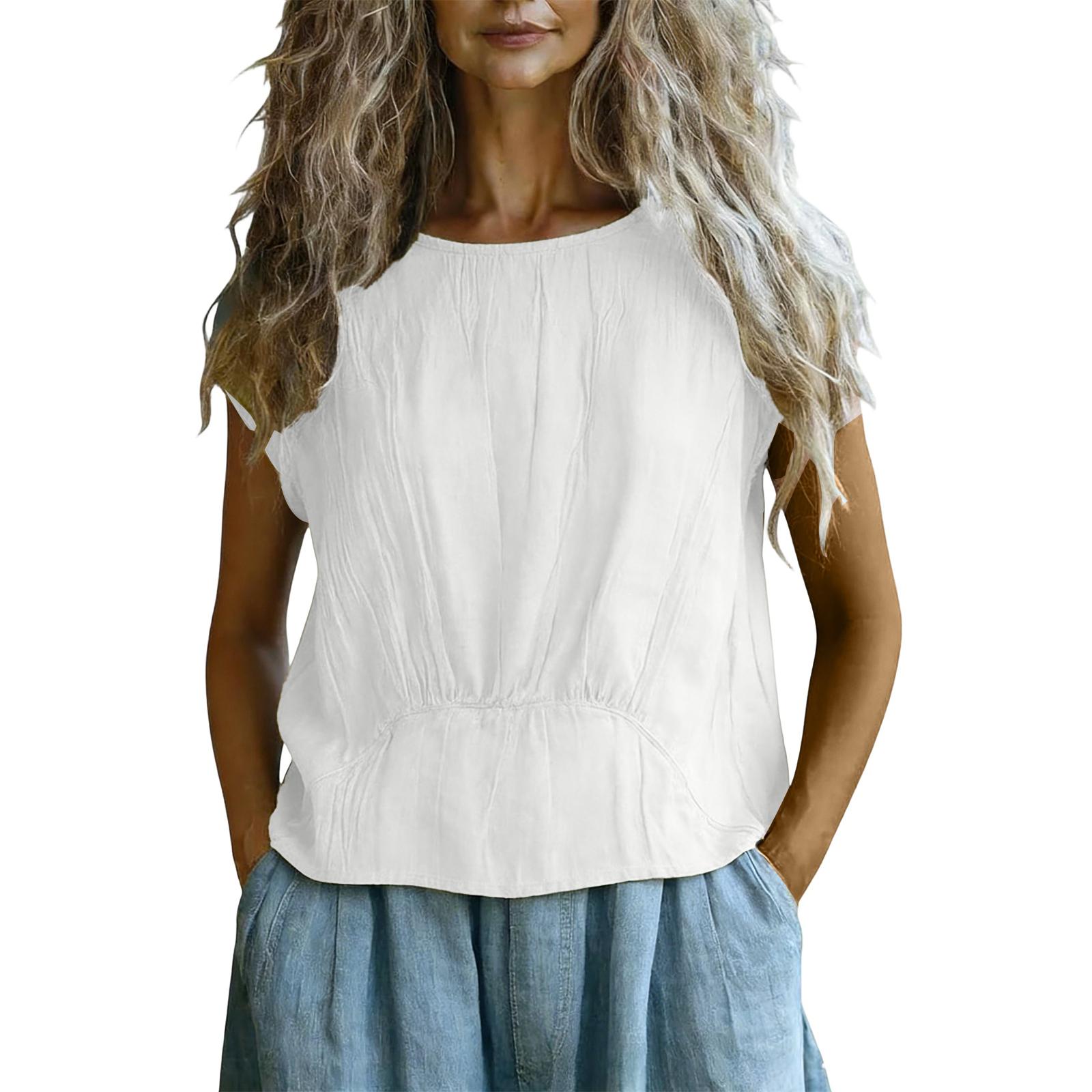 Женский модный повседневный топ XXXL белый