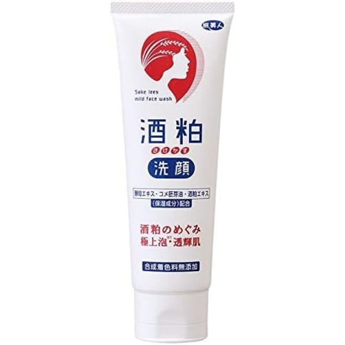 BAYU STORE Azuma Shoji [A set that comes with an Imabari towel at the same price] Sake lees facial cleansing foam 120g 2-piece set / Additive-free Sup