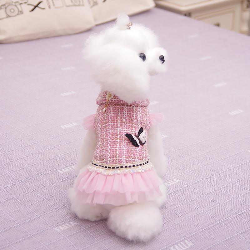Dog Clothes Princess Dress & Jacket For Pets, Suitable For Poodle, Maltese, Yorkshire Terrier In Spring And Autumn