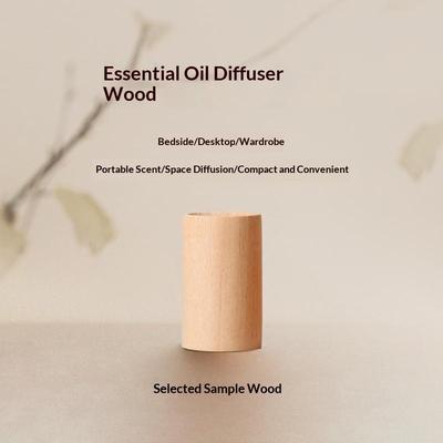 Difuzor de aromă din lemn tip pahar Difuzor de uleiuri esențiale pentru aromaterapie fără flacără Dispozitiv repelent pentru țânțari