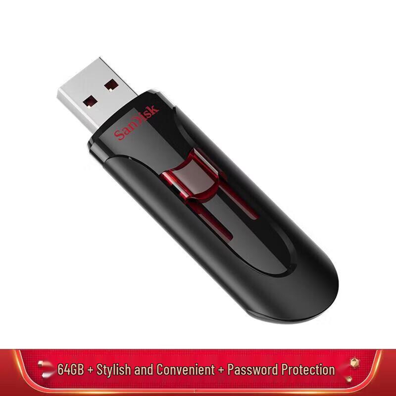SanDisk 64GB USB 3.0 Flash Drive CZ600