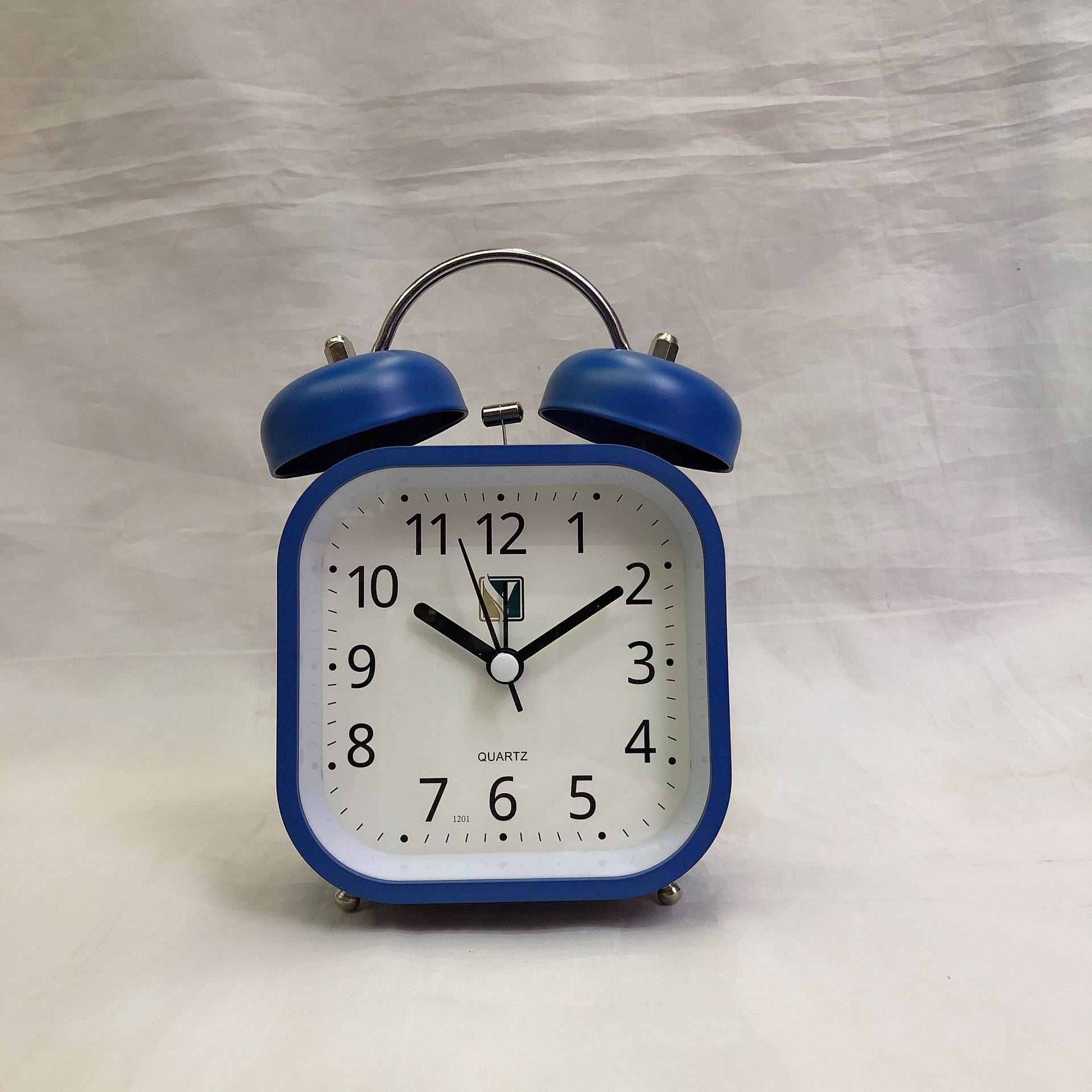 

Modern Simple Digital Advanced Color Alarm Clock Square And Round Wake Up Silent Clock Premium Durable Quality