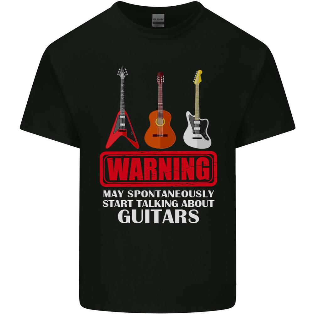 May Start Talking About Guitars Guitarist Mens Light Cotton T-Shirt Unisex T-Shirt XXL