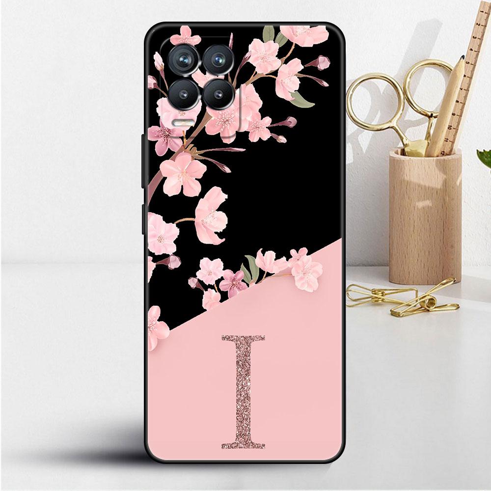 

Чехол для Realme 8 C21y GT Neo 2 3 8i C21 7 C11 6 C12 C35 C3 GT 9 Pro C12 TPU чехол для телефона Custom Cherry Blossom Flower Initial Realme GT Neo3