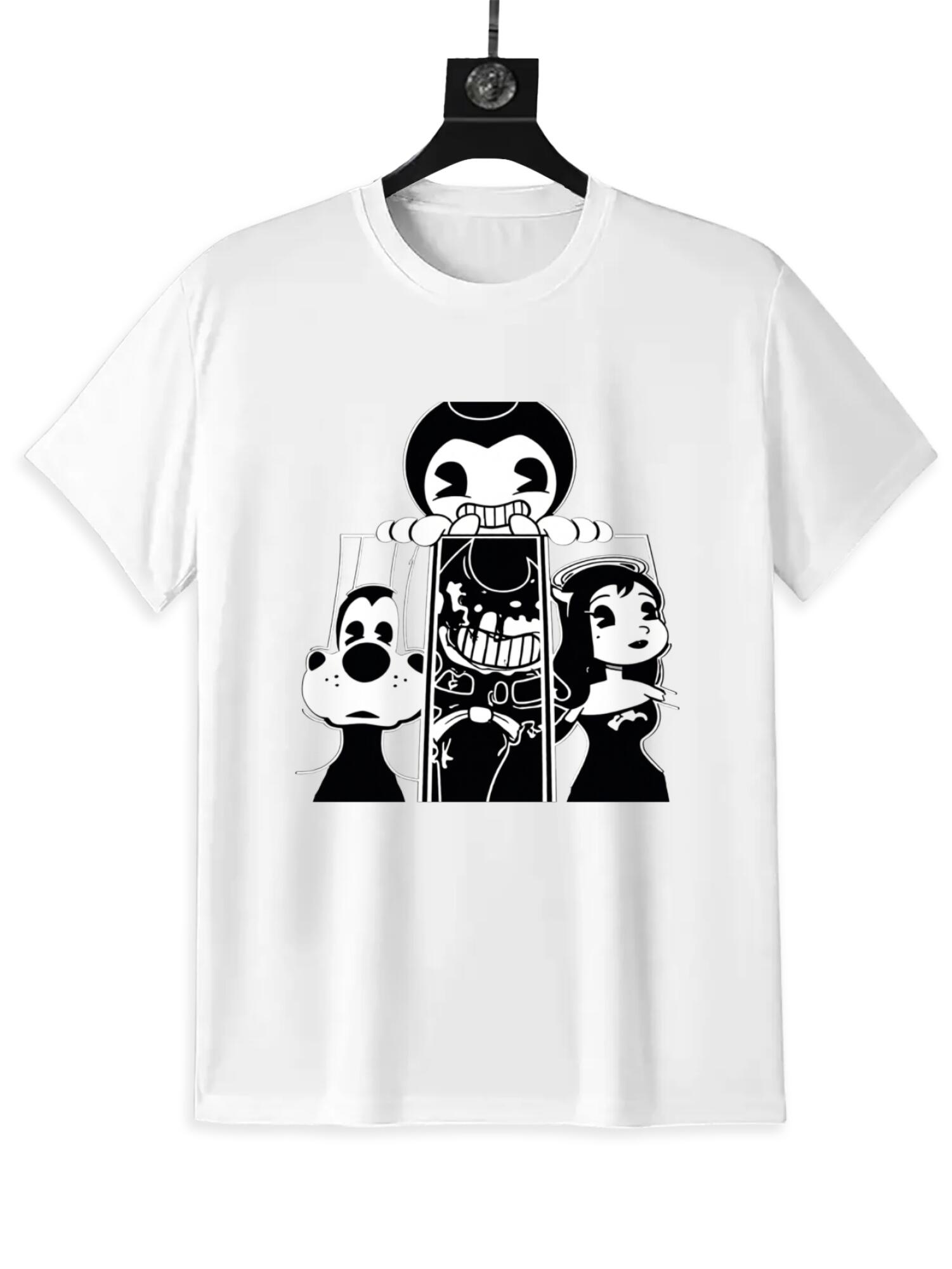 

2025 New Essential Cotton Unisex T-Shirt Fashion Printing Soft Breathable Crew Neck Fashion Men s and Women s T-Shirts One Piece 4XL