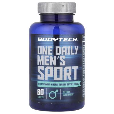 BodyTech, One Daily Herren Sport Multivitamin und Mineral, 60 Tabletten