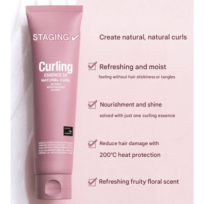 Mise En Scène Curling Essence 2X Natural Curl Hair Styling Cream 150ml