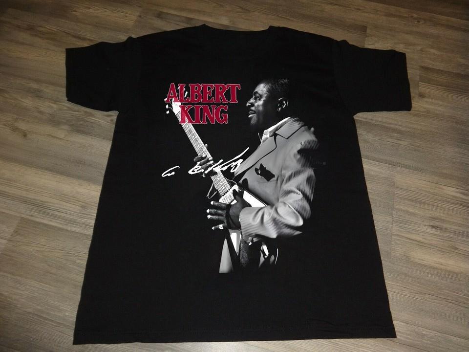 

Футболка Albert King, Черная футболка Albert King S-3XL Q8526 Унисекс Футболка XXL