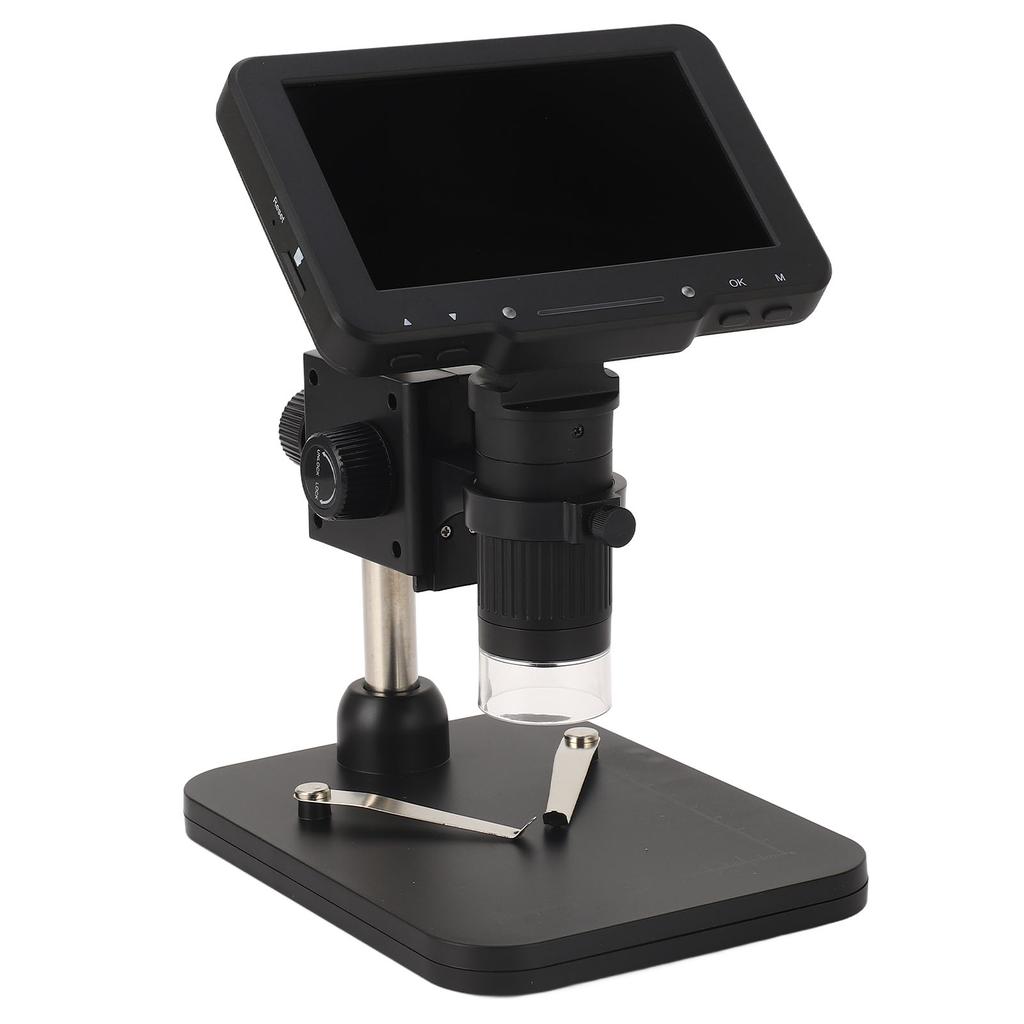 Digital Microscope 5 Inch IPS HD LCD Soldering Microscope for Repair Measurement