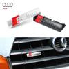 Emblem Grill Front Hood Badge Grille Car Body Sticker Car Goods for 0dfe SLine C6 A1 Q7 Q3 A3 A4 B8 8P 8V B6 A5 A6 C7 Q5 B9 B7 Dfe0