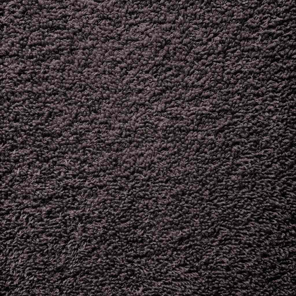Vidaxl Ręczniki, 2 Szt., Antracyt, 15X21 Cm, 360 G/M², Bawełna 100%