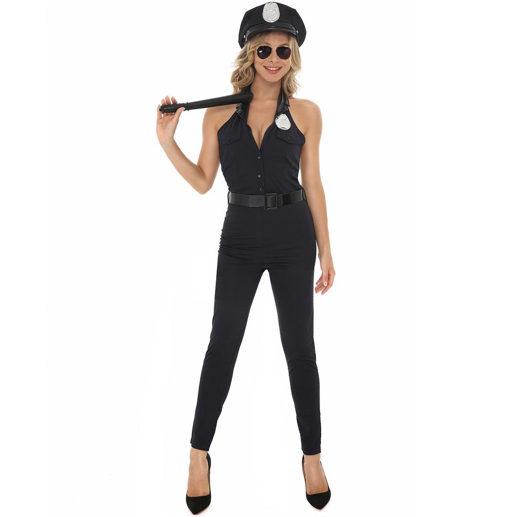 Stage Costume Halloween Cos Female Pilot Costume Party Performance Uniform