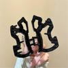 Artistic Animal Hair Claw Clip High Ponytail Styling Tool Cute Puppy Design Anti Slip Hair Accessories Gift For Women