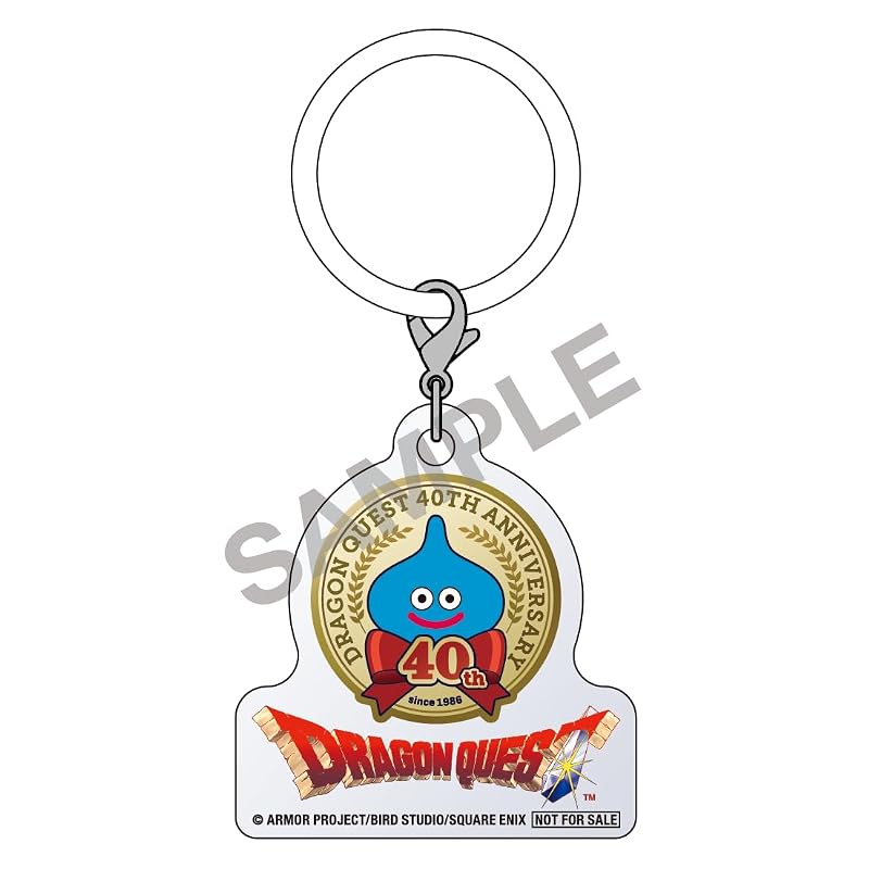 Dragon Quest I & II 40th Anniversary Slime Acrylic Charm Included - PS5