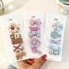 Adorable Fabric Bow & Flower Hair Clips for Kids - Non-Damaging Accessories