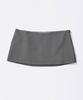 Sculpter Good Girl Micro Skirt Gray