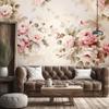 Carta da parati Shabby Chic rose