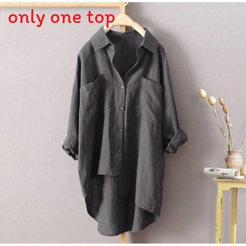 Vintage Style Cotton Linen Cardigan With Pockets For Casual Autumn Wear