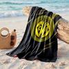 Villarreal FC Print Microfiber Beach Towel Quick Dry Absorbent Large Towel For Beach Swimming Travel