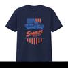 Snap On Tools T Shirt American Flag Car Print Mens vintage Washed Versatile Comfortable Casual homme Slightly graphic