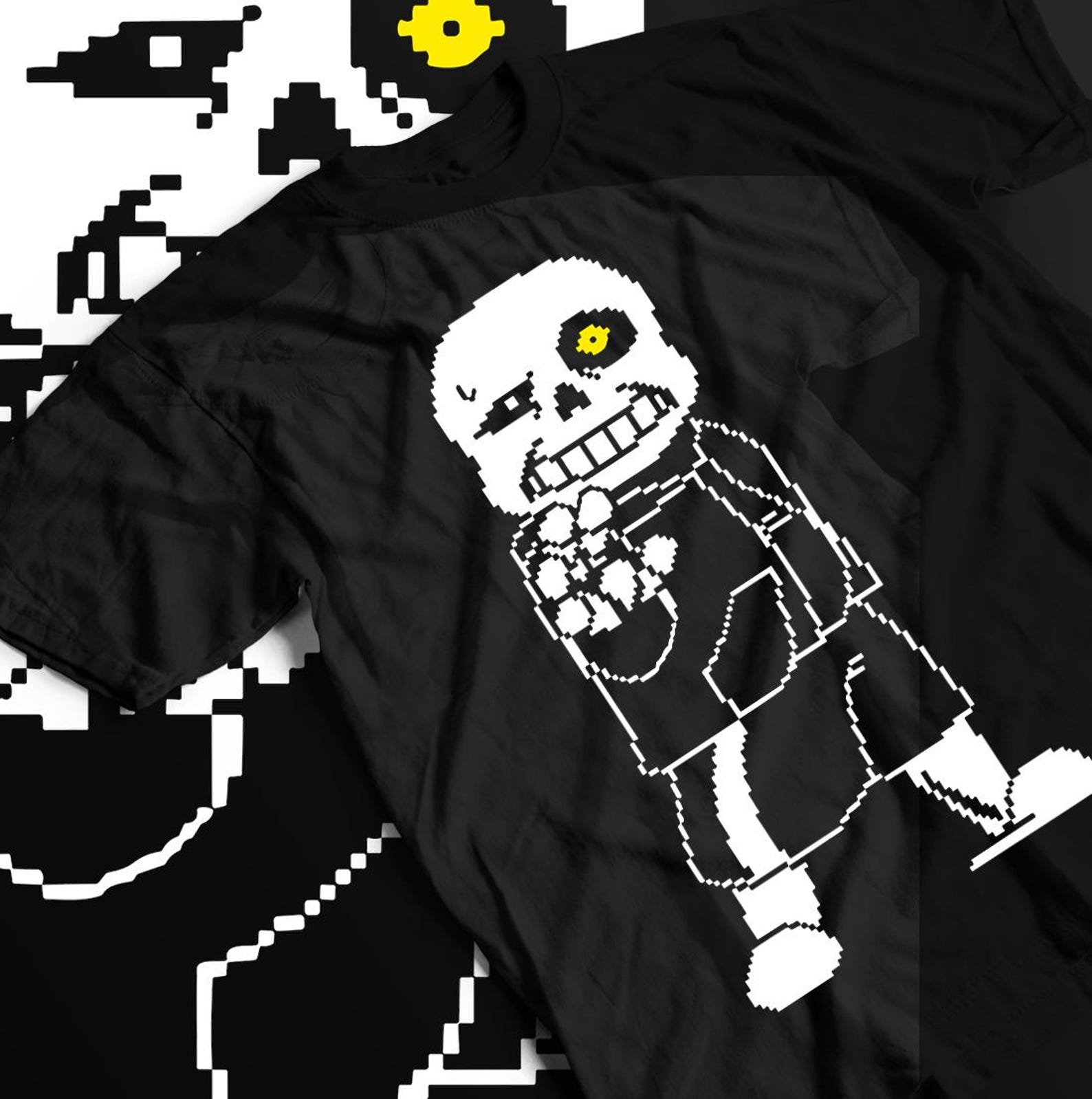 Унисекс игровая футболка Undertale, Инди-футболка с Напстаблуком 4XL