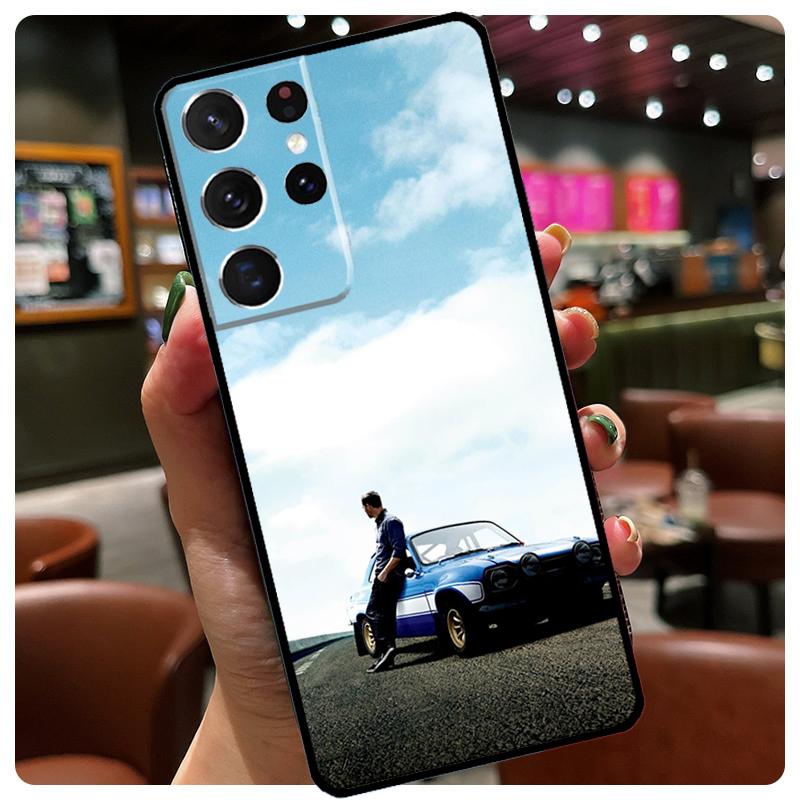 Paul Walker Phone Case For Samsung Galaxy S24 Ultra S20 S21 S22 S23 S25 Ultra S9 S10 Plus S25 FE Cover