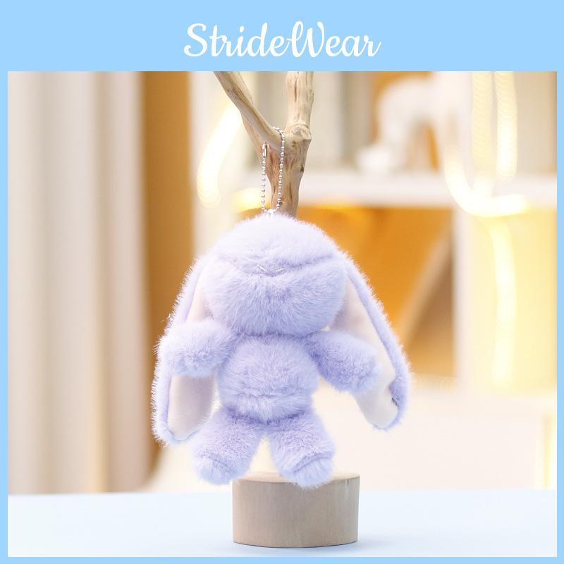 Bunny Plush Toy Pendant Cartoon Animal Keychain Bag Decoration Cute Gift Kids
