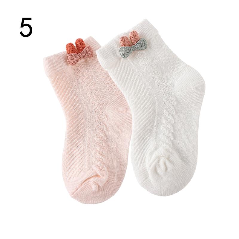 

2Pair/lot New Newborn Socks Summer Thin Boys and Girls Baby Socks 0-6 months