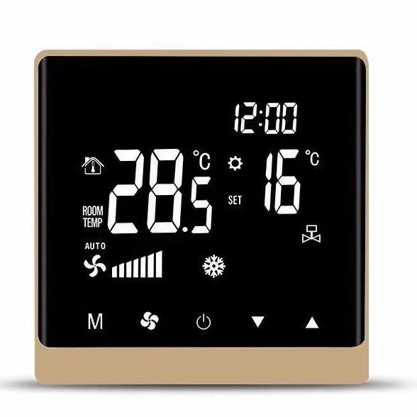 Universal Intelligent Thermostat: Central AC, Floor Heating, Fan Coil, 3-Speed Controller