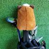 Guinea Pig Golf Club Headcover Plush Animal Wood Driver Head Protector Cover Golf Accessories Men Women Golfer Gift