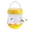 1-10pcs Insect Hornet Hanging Trap Reusable Non-toxic Pest Control Cather Yellow Fruitfly Trap For Home Farm Garden Supplies