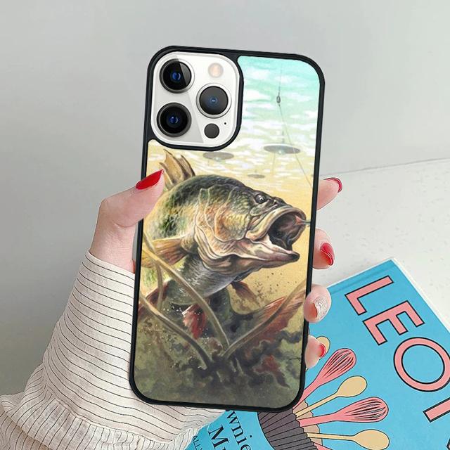 Trout Fishing phone Case Cover For iPhone 17 Air 16 15 14 Plus Apple 11 12 13 Pro Max coque