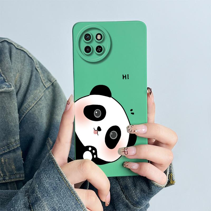For Itel S23 Phone Case S665L Cover Soft Silicone Cute Panda Flower Boys Girls Painted Shell Cartoon Funda Protect Casing Coque
