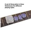 Bass For Ukulele Electric Guitar Picks Star Sky Design Acoustic Guitar Pick Finger Guitar Pick