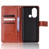 Infinix Hot 11s Crazy Horse Wallet Flip Case, Brown