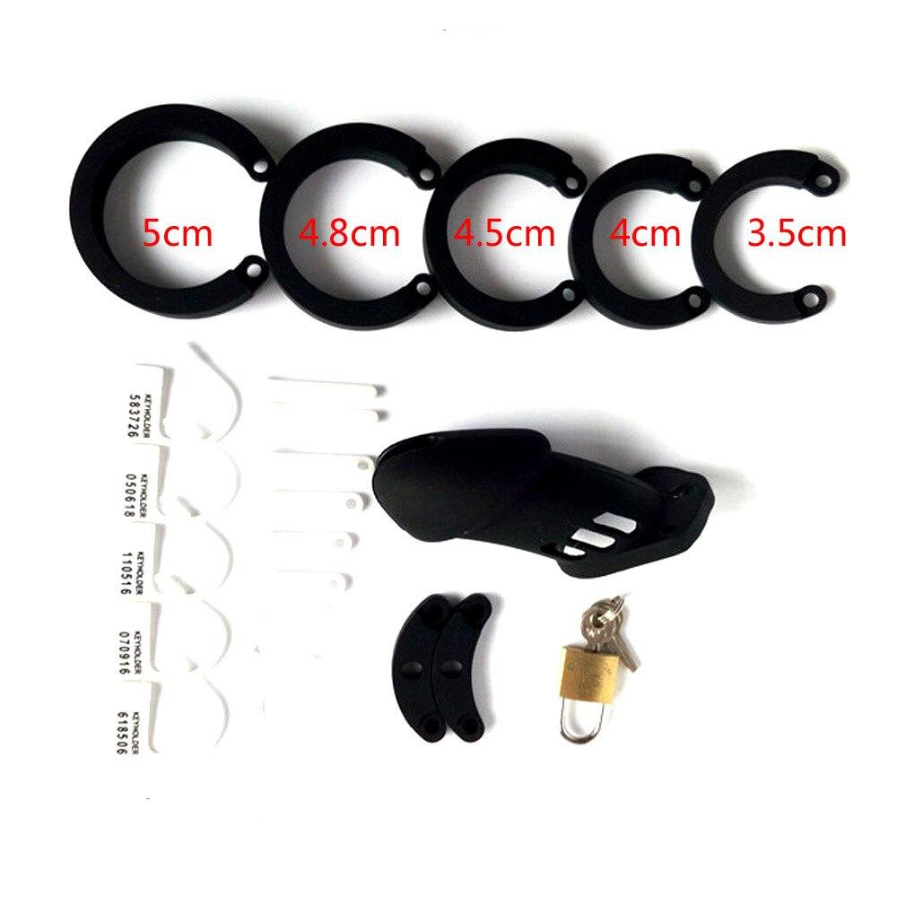 Male Silicone Cb Lock Chastity Lock Penis Cage Adult Sex Toys Cock Cage Slave Cuckold Torture Scrotum