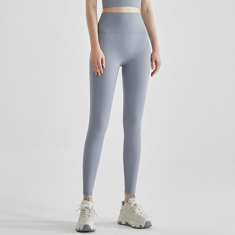 

LAHN Women s European & American Hip-Lifting Slimming Elastic Fitness Pants - No-Embarrassment Nine-Point Sports Tights M