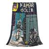 Metal Gear Solid Enter Shadow Moses Comic MGS1 Games Blanket Portable Throw Blanket for Bedroom Office Throws Bedspread Quilt