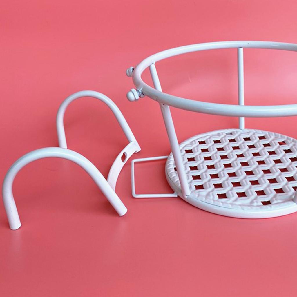 Simple Flower Pot Holder Decoration Metal Plant Flower Rack Holder for Balcony
