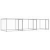 Vidaxl Dog Cage, With Door, Grey, 6X2X1.5 M, Steel