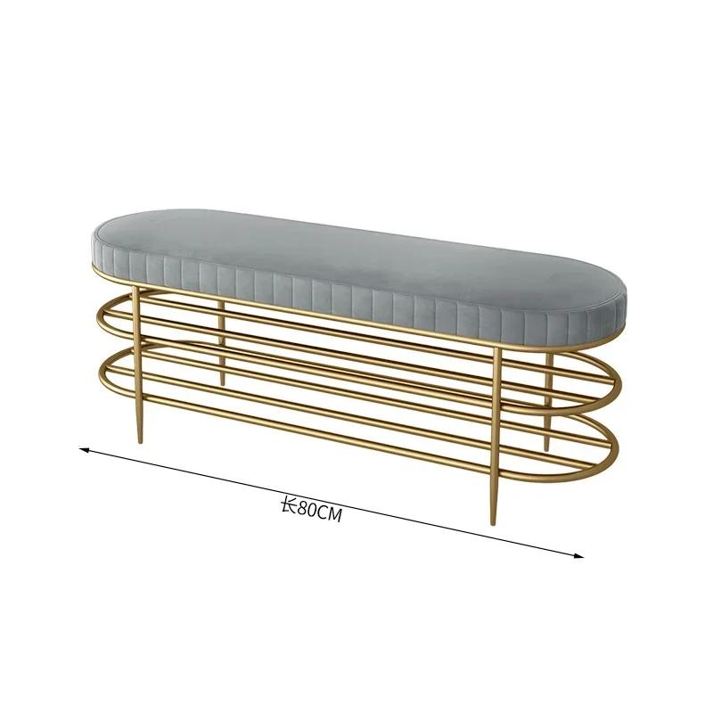 Shoe change stool home entrance door can sit-type wearing shoes stool shoe rack integrated simple and light luxury