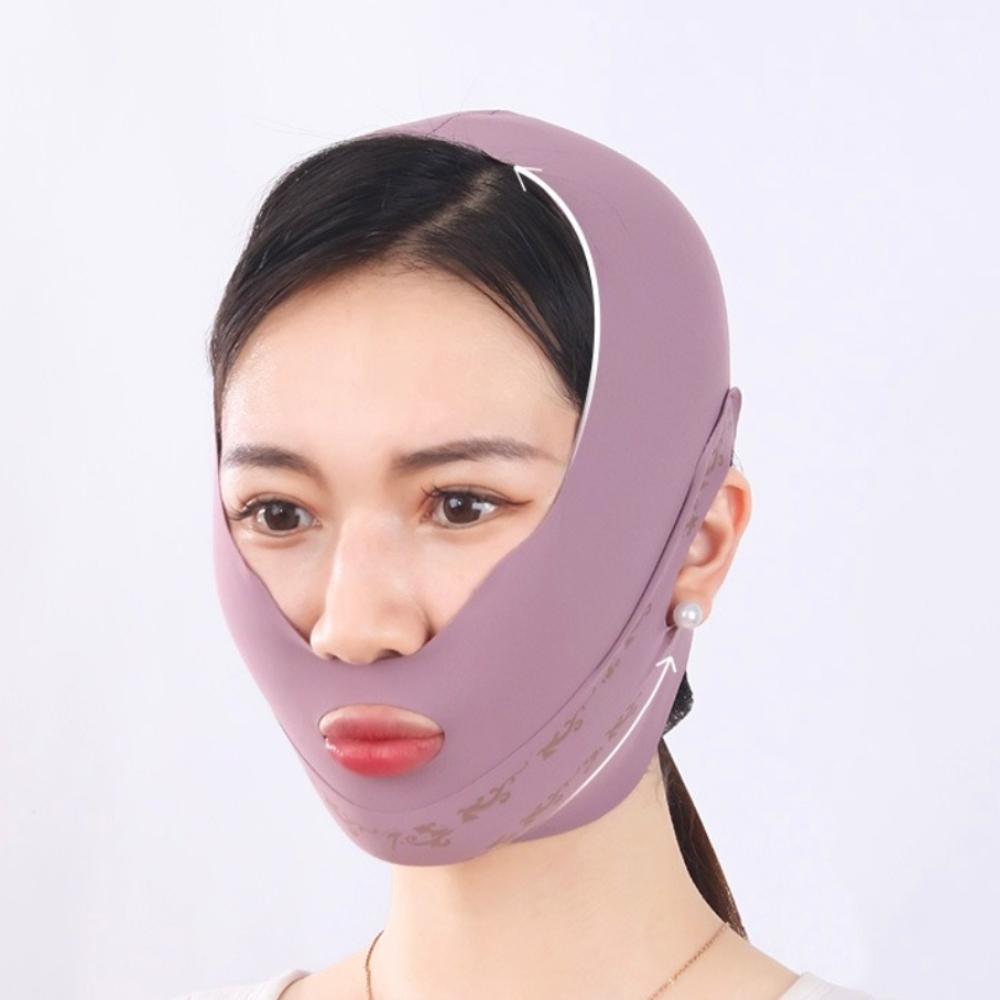 

Многоразовый ремень для подтяжки лица Женский бандаж для похудения лица V-линия Формирователь Подъем подбородка Против морщин Инструменты для красоты лица и ухода за кожей