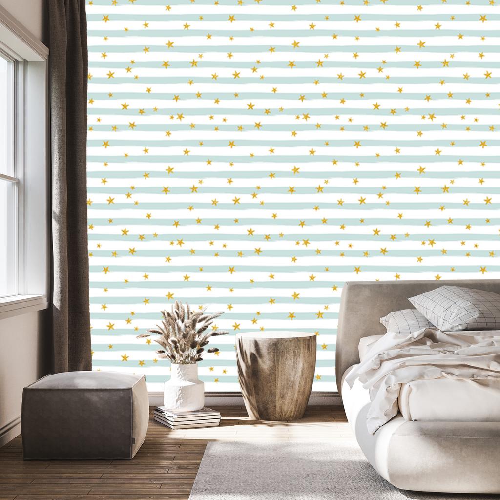 Stars Wallpaper for Living Room and Bedroom 50x1000