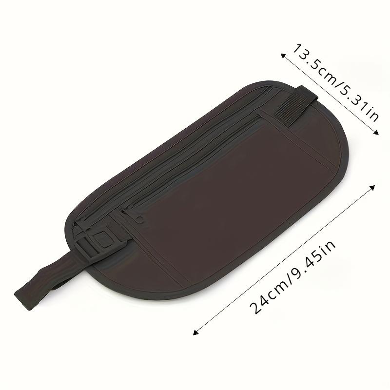 Waist Pouch for Travel,Hidden Passport Holder&Money Belt - Anti-Theft,Slim & Breathable for International Trips & Outdoor Safety