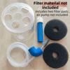 Detachable Fish Tank Filter Transparent Submersible Water Purifier  Aquariums