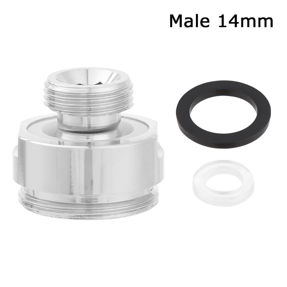 360 Degree Adjustable Brass Faucet Connector Swivel Aerator Adapter Water Purifier Accessories Connect Hose Faucet Fittings